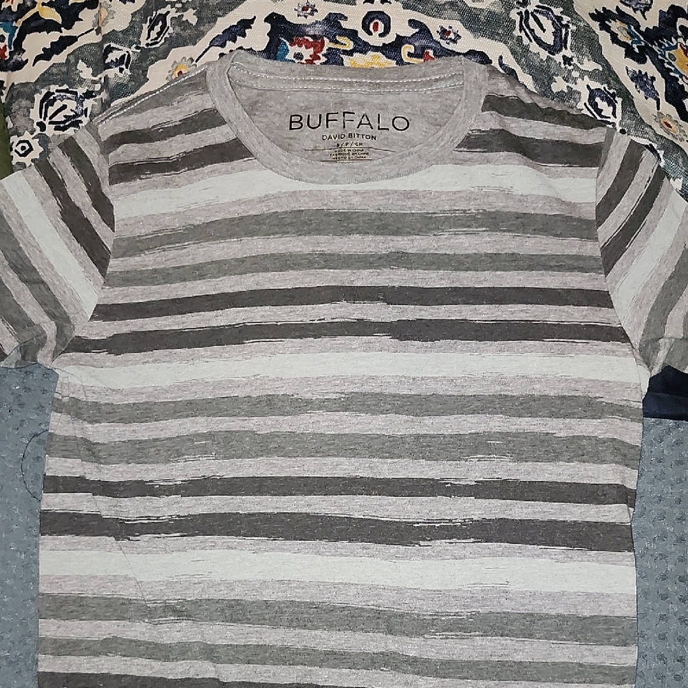 Buffalo David Bitton Striped T-Shirt